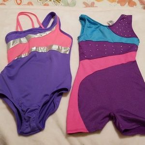 Dance/gymnastics leotards